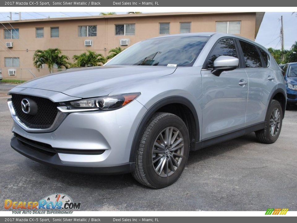 Sonic Silver Metallic 2017 Mazda CX-5 Sport Photo #5