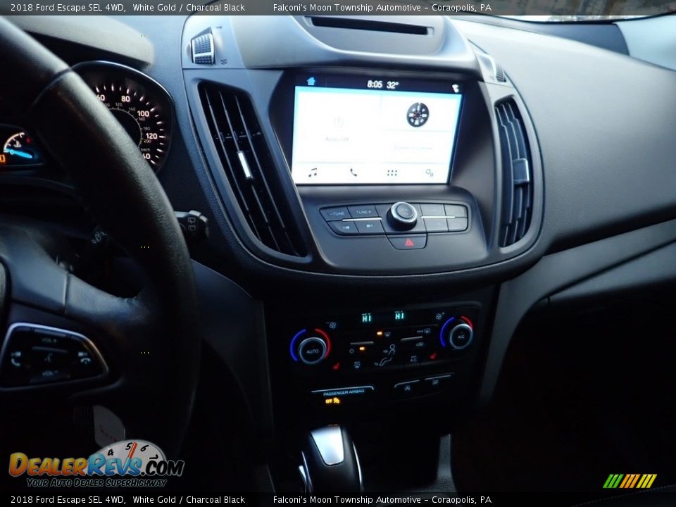 2018 Ford Escape SEL 4WD White Gold / Charcoal Black Photo #22