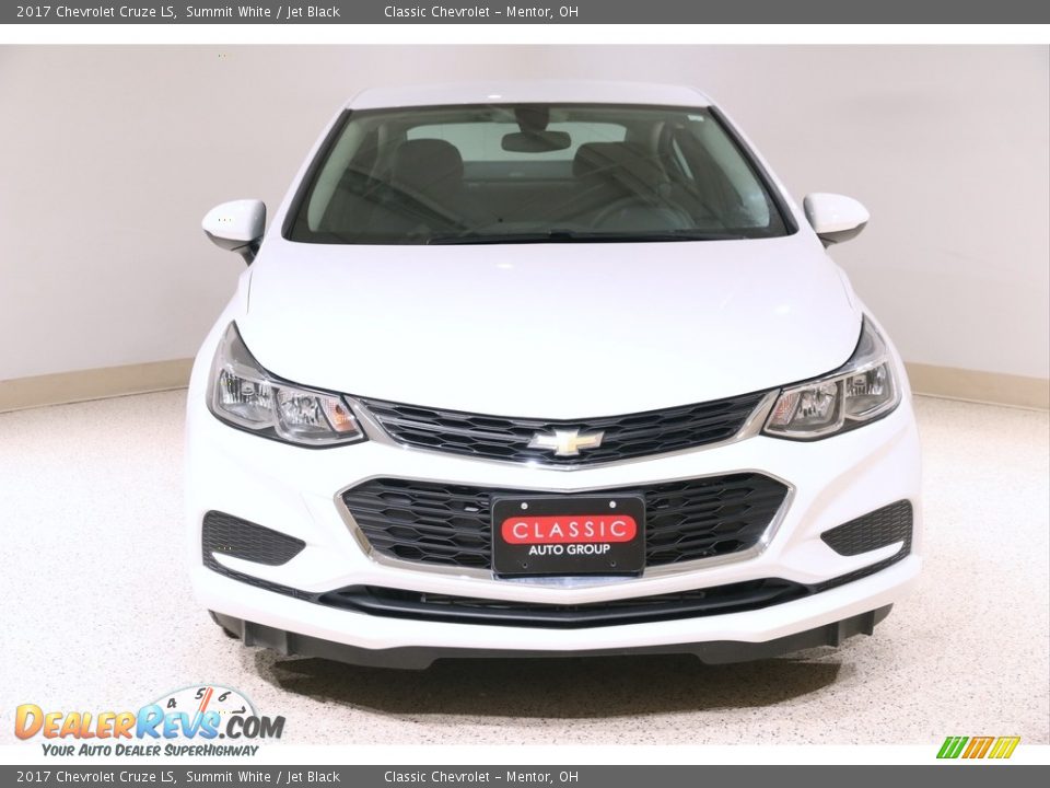 2017 Chevrolet Cruze LS Summit White / Jet Black Photo #2