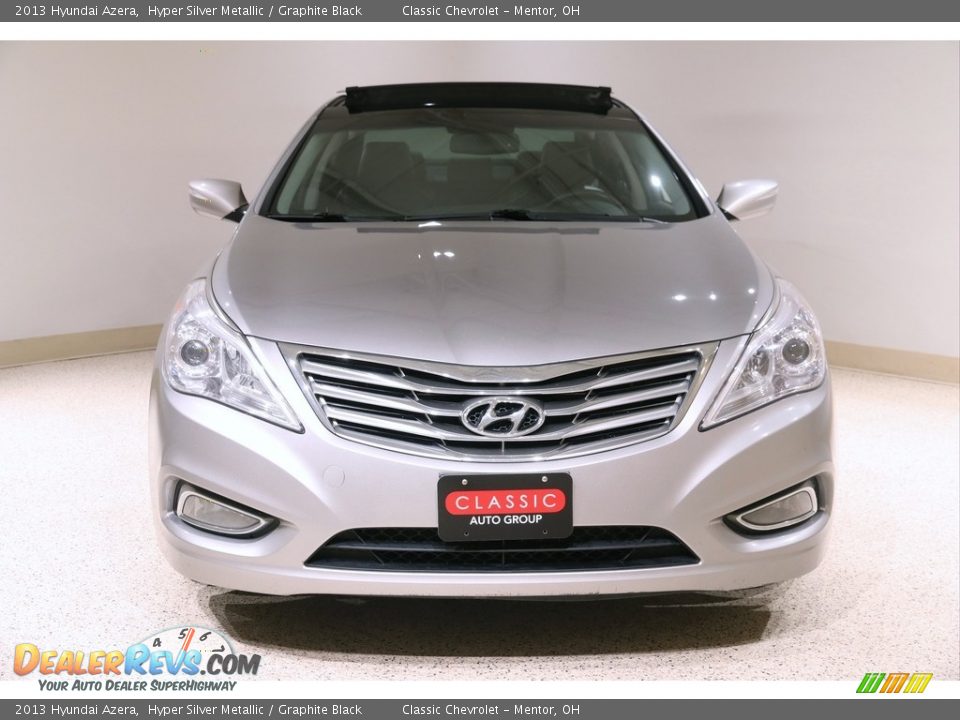 2013 Hyundai Azera Hyper Silver Metallic / Graphite Black Photo #2