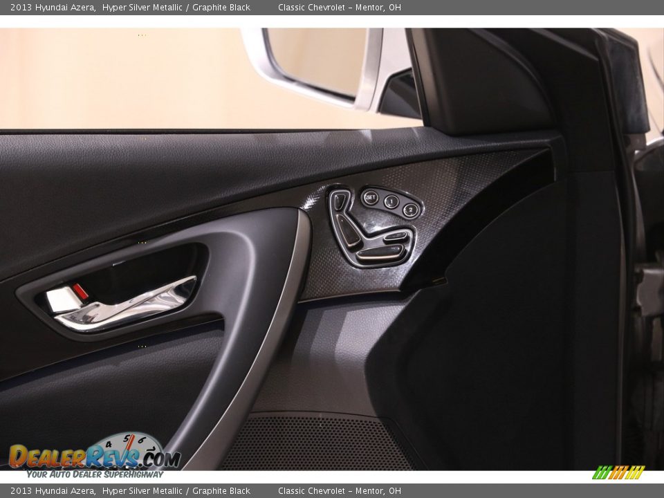 2013 Hyundai Azera Hyper Silver Metallic / Graphite Black Photo #5
