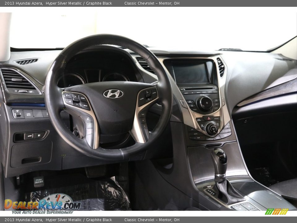 2013 Hyundai Azera Hyper Silver Metallic / Graphite Black Photo #7