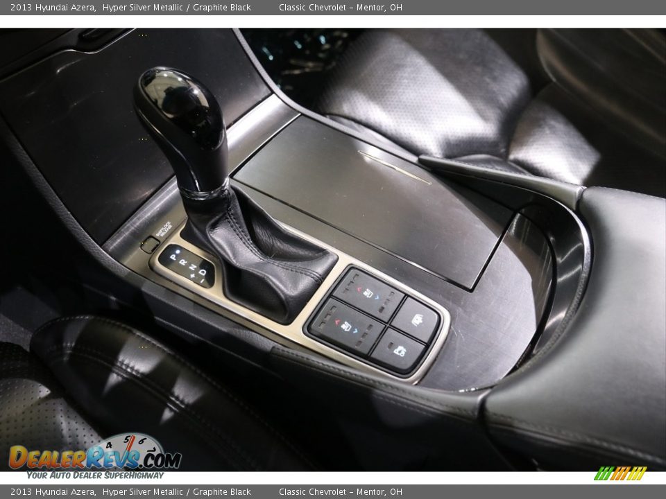 2013 Hyundai Azera Hyper Silver Metallic / Graphite Black Photo #15