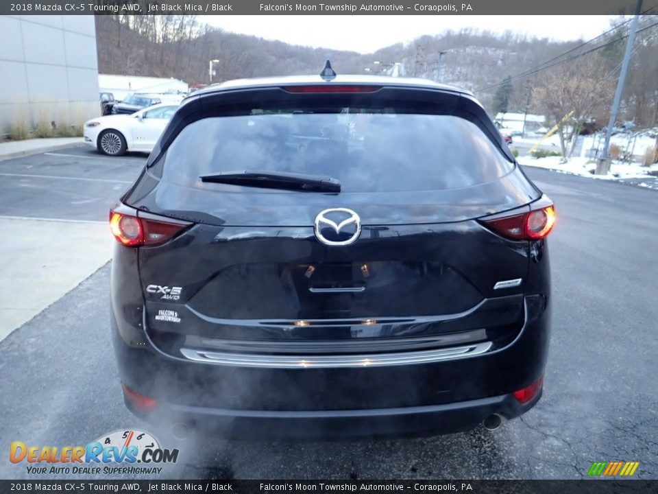 2018 Mazda CX-5 Touring AWD Jet Black Mica / Black Photo #3