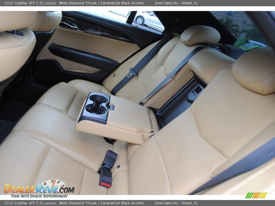 Rear Seat of 2013 Cadillac ATS 2.5L Luxury Photo #11