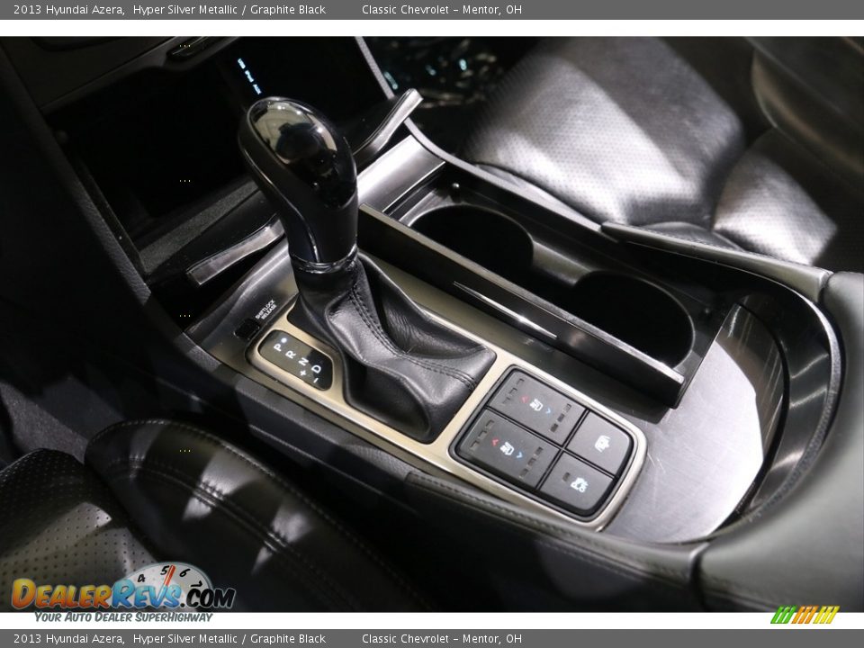 2013 Hyundai Azera Hyper Silver Metallic / Graphite Black Photo #16