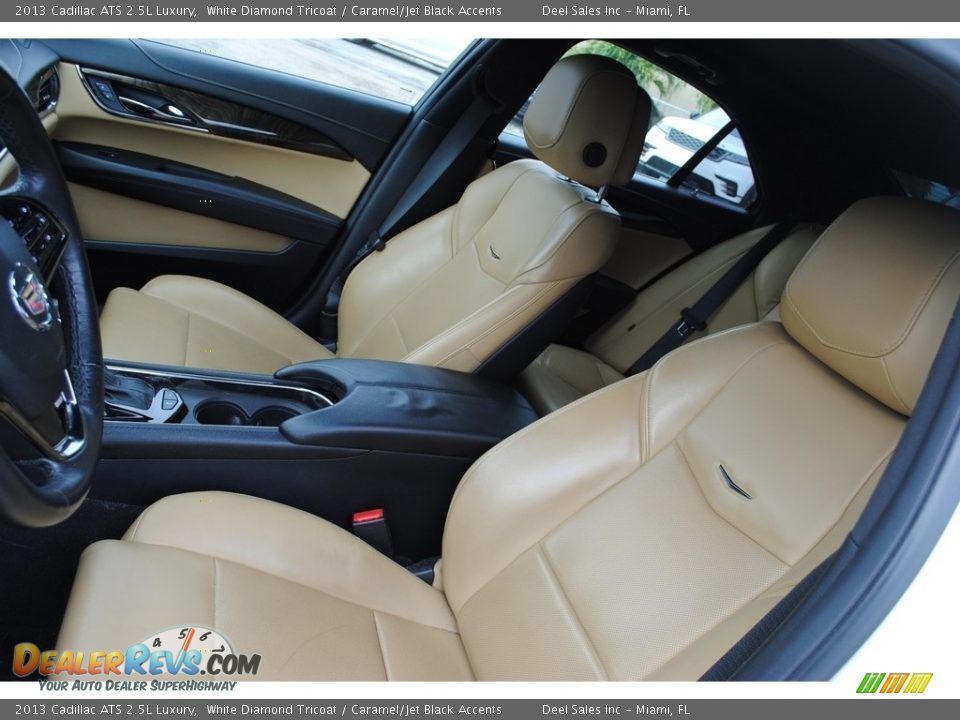 Front Seat of 2013 Cadillac ATS 2.5L Luxury Photo #12