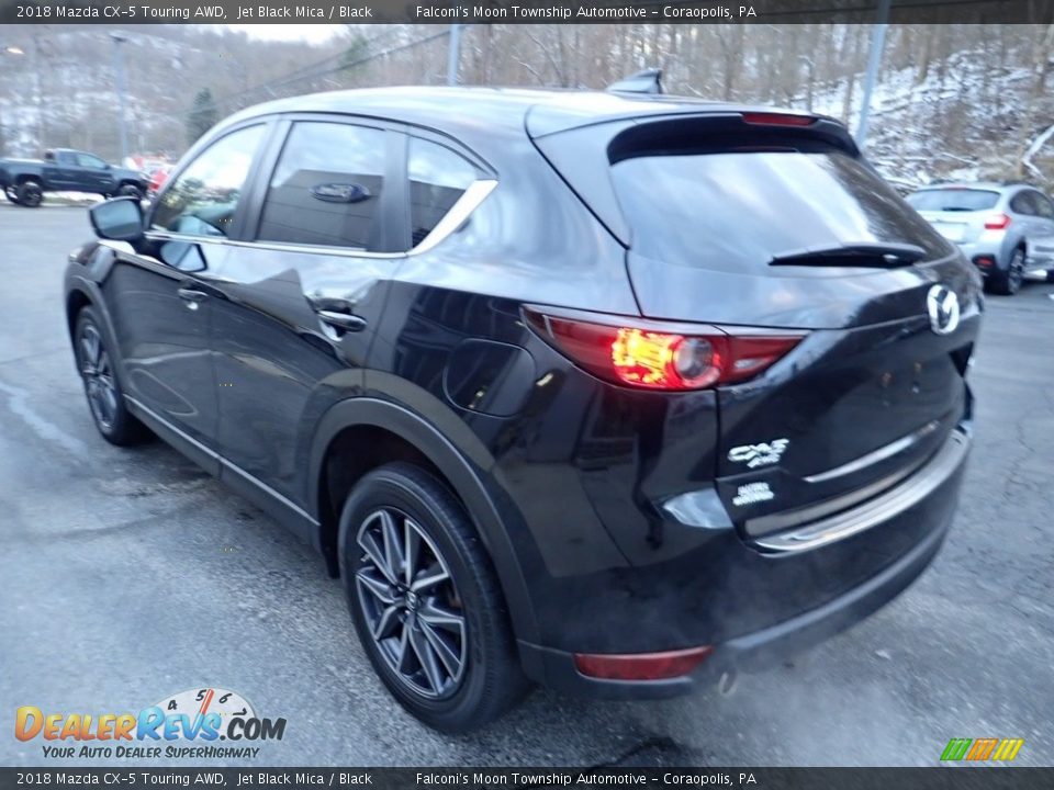 2018 Mazda CX-5 Touring AWD Jet Black Mica / Black Photo #5