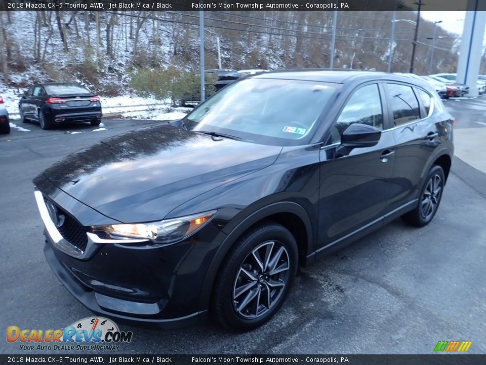 2018 Mazda CX-5 Touring AWD Jet Black Mica / Black Photo #7