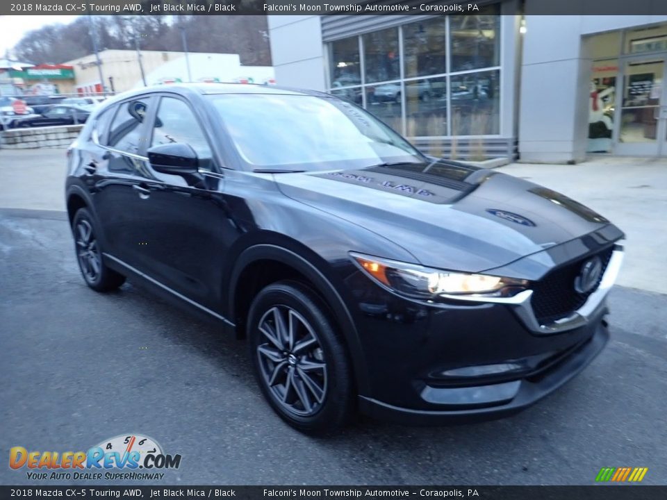 2018 Mazda CX-5 Touring AWD Jet Black Mica / Black Photo #9