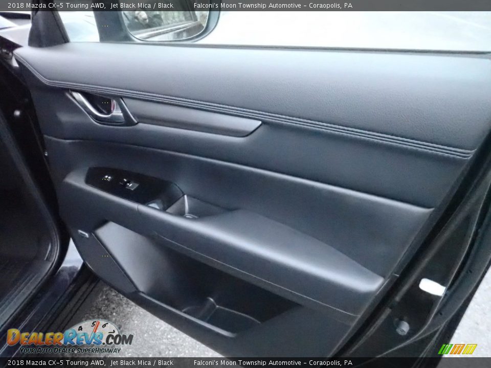 2018 Mazda CX-5 Touring AWD Jet Black Mica / Black Photo #13