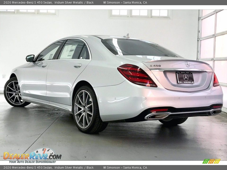 2020 Mercedes-Benz S 450 Sedan Iridium Silver Metallic / Black Photo #2