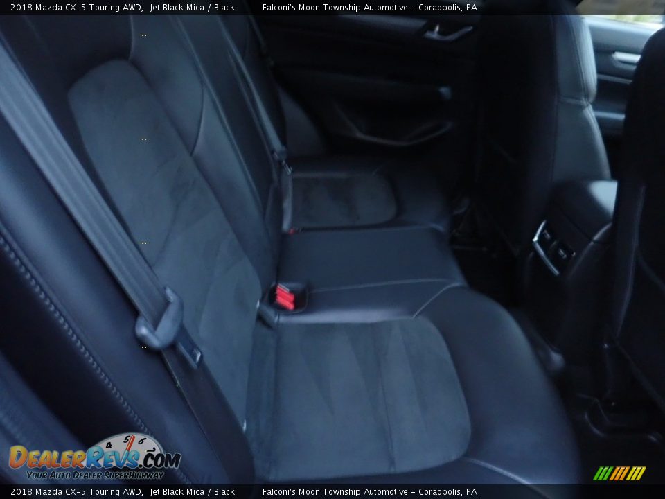 2018 Mazda CX-5 Touring AWD Jet Black Mica / Black Photo #14