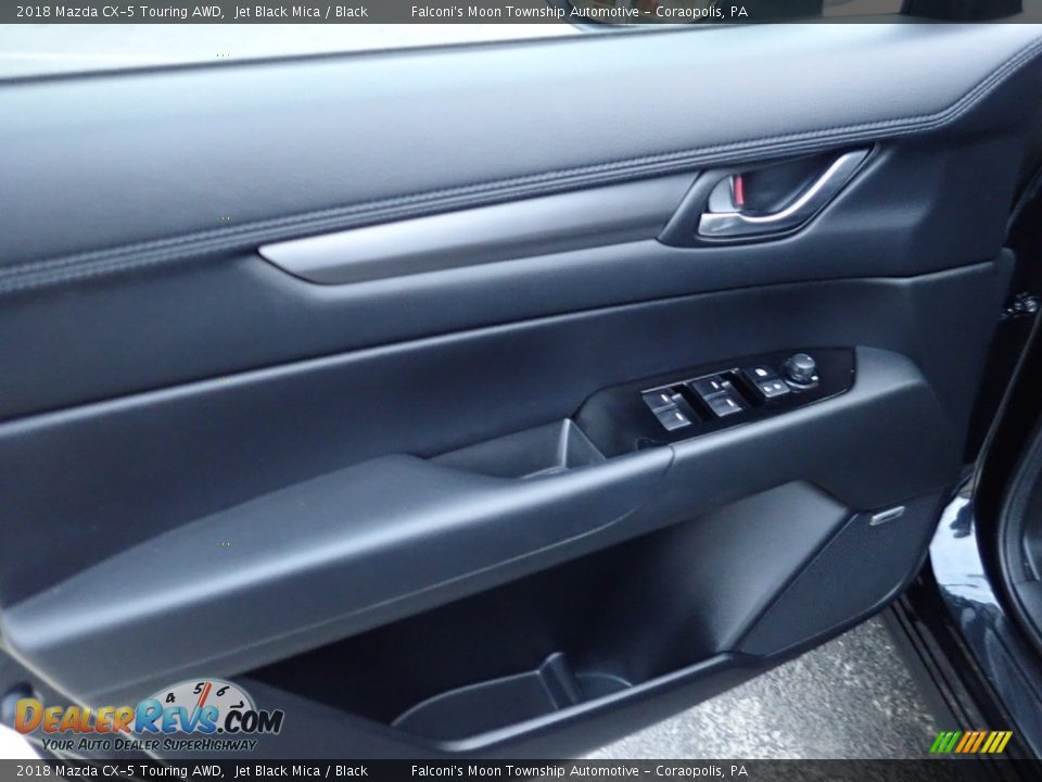 2018 Mazda CX-5 Touring AWD Jet Black Mica / Black Photo #18