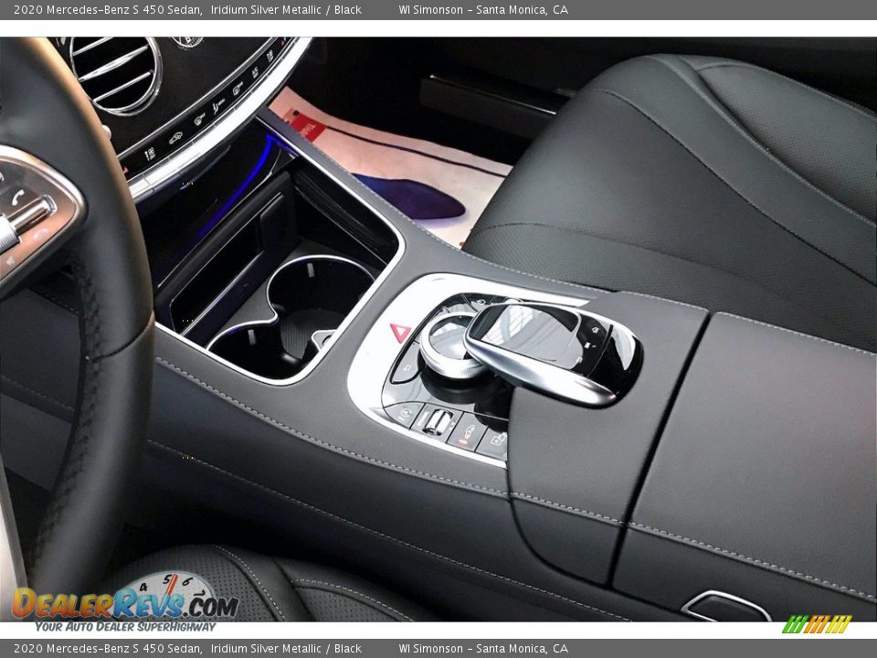 2020 Mercedes-Benz S 450 Sedan Iridium Silver Metallic / Black Photo #7