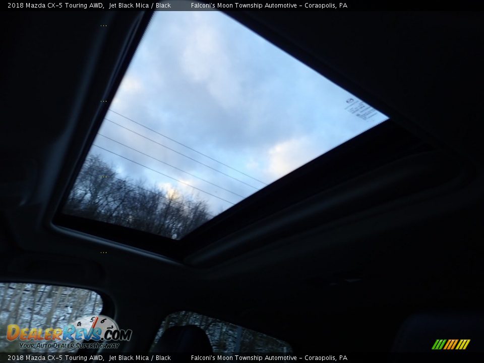 2018 Mazda CX-5 Touring AWD Jet Black Mica / Black Photo #20