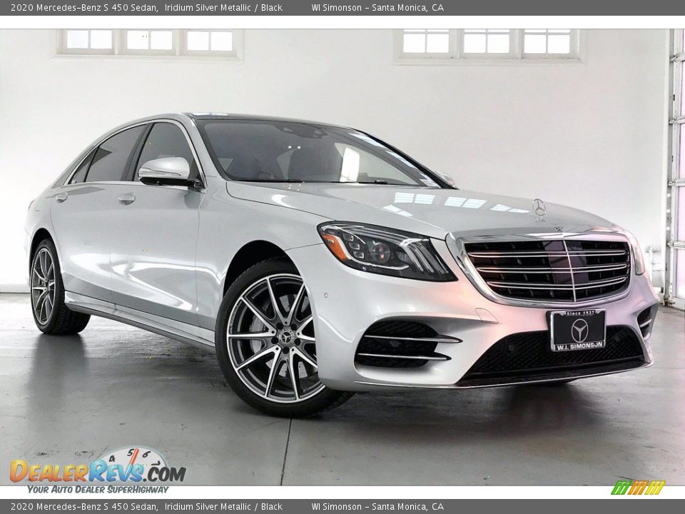 Front 3/4 View of 2020 Mercedes-Benz S 450 Sedan Photo #12