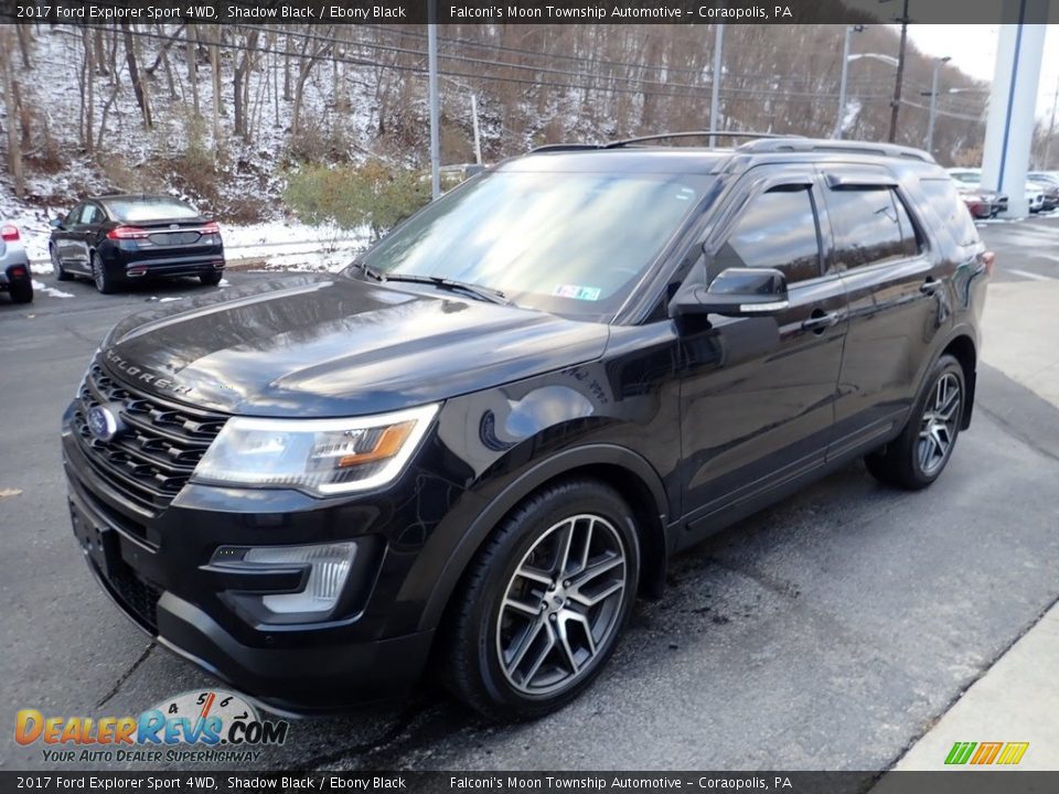 2017 Ford Explorer Sport 4WD Shadow Black / Ebony Black Photo #7