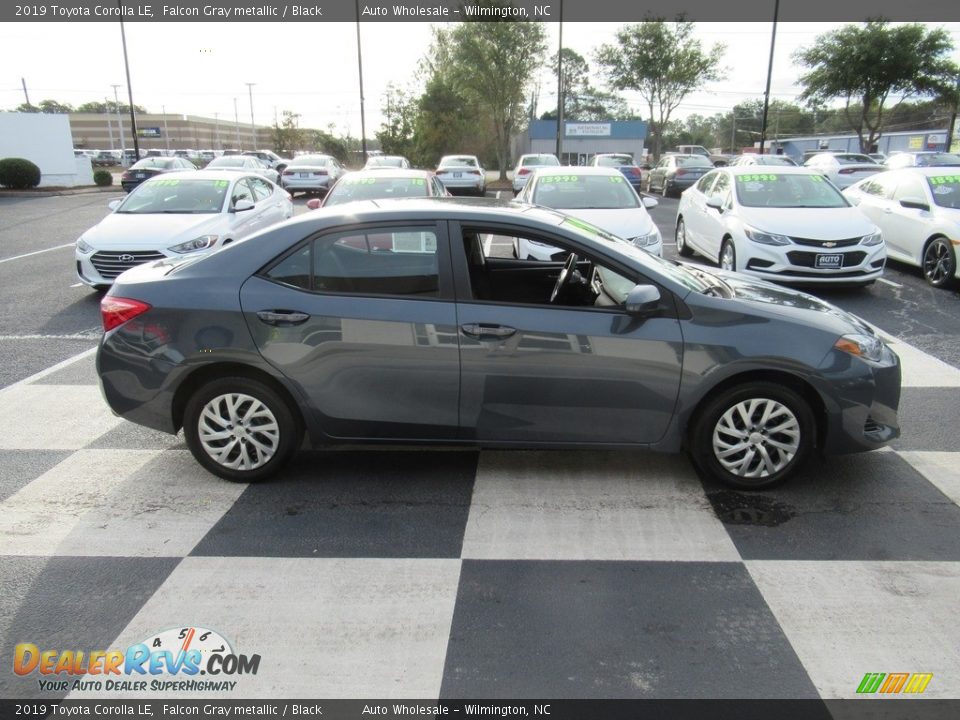 2019 Toyota Corolla LE Falcon Gray metallic / Black Photo #2