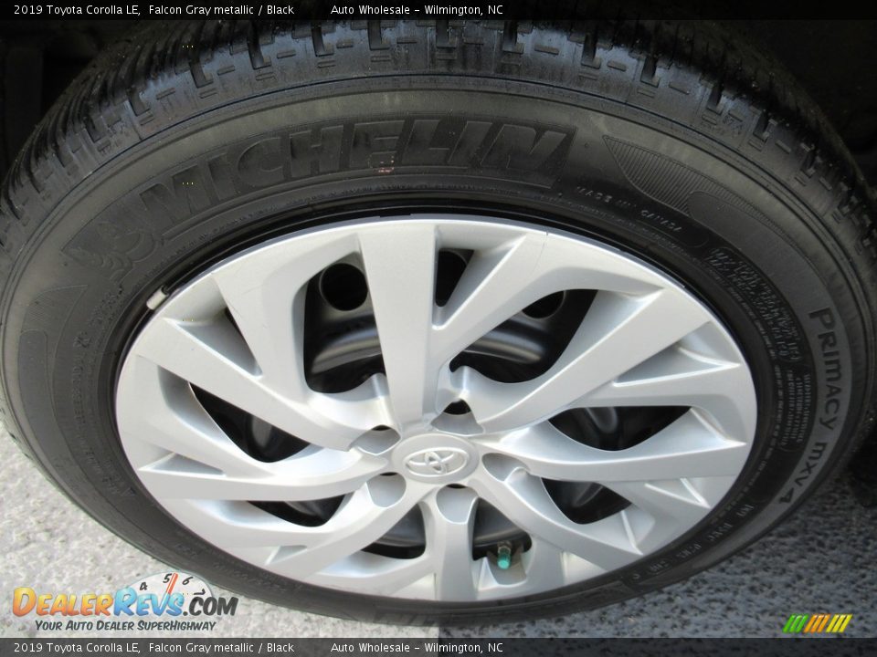 2019 Toyota Corolla LE Falcon Gray metallic / Black Photo #7