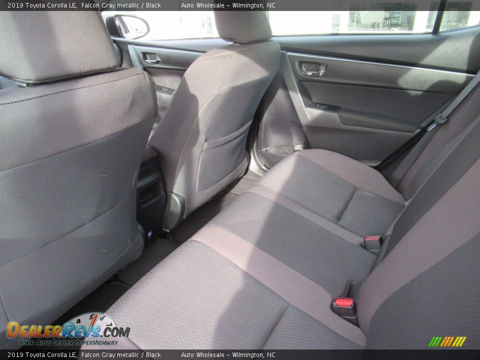 2019 Toyota Corolla LE Falcon Gray metallic / Black Photo #12