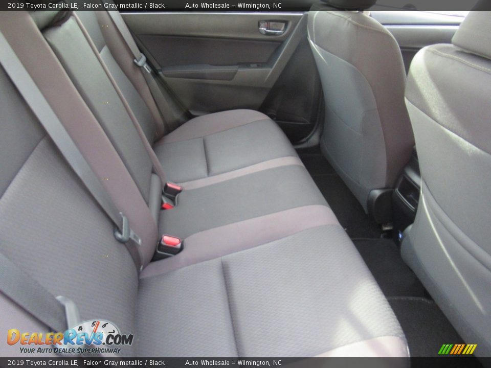 2019 Toyota Corolla LE Falcon Gray metallic / Black Photo #14