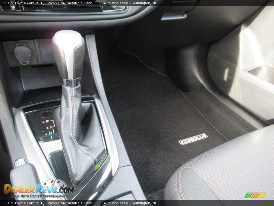 2019 Toyota Corolla LE Falcon Gray metallic / Black Photo #19