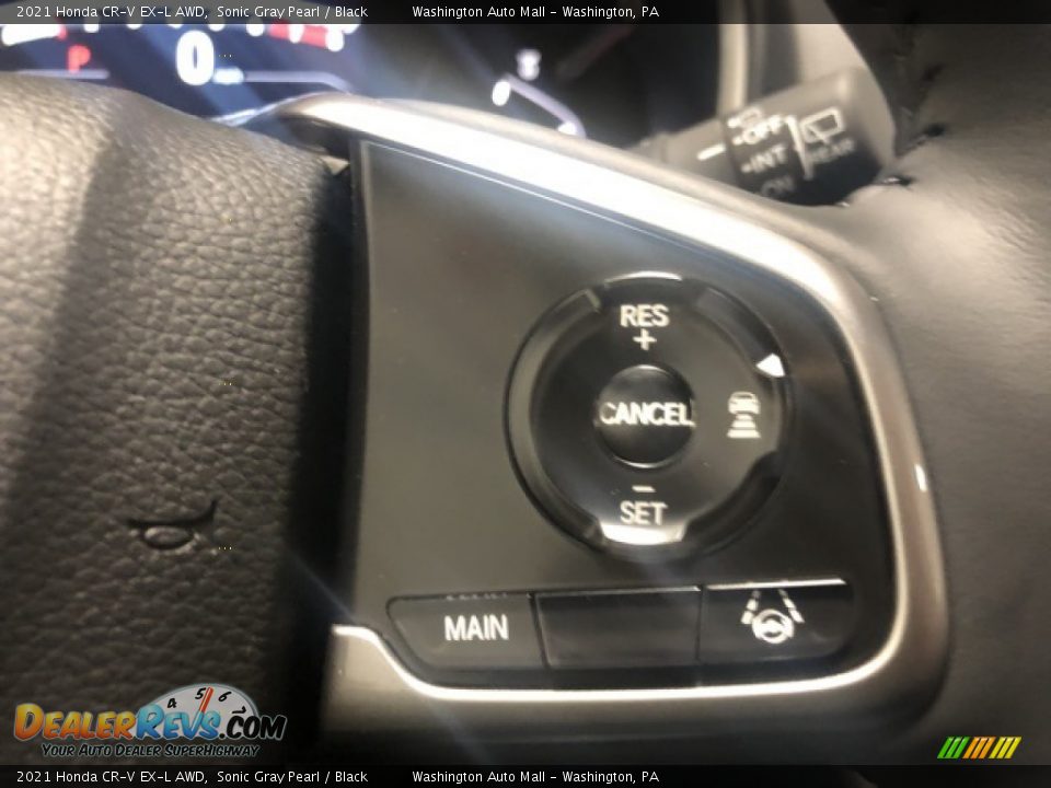 2021 Honda CR-V EX-L AWD Sonic Gray Pearl / Black Photo #15