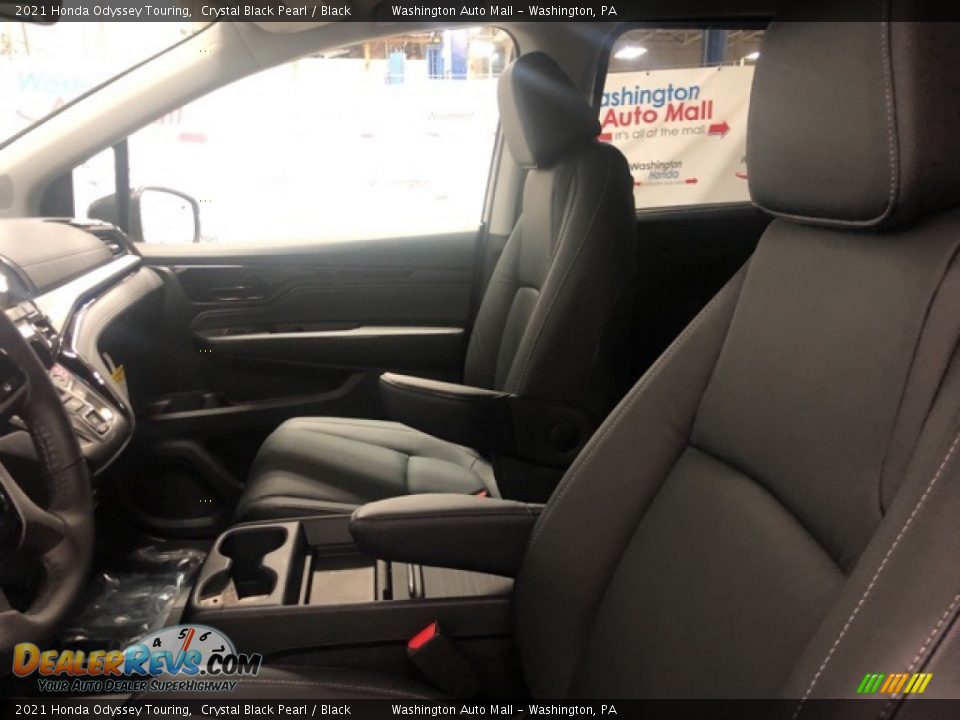 2021 Honda Odyssey Touring Crystal Black Pearl / Black Photo #8