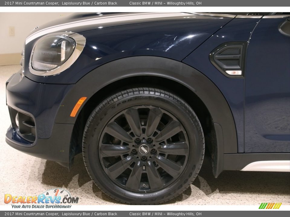 2017 Mini Countryman Cooper Lapisluxury Blue / Carbon Black Photo #19