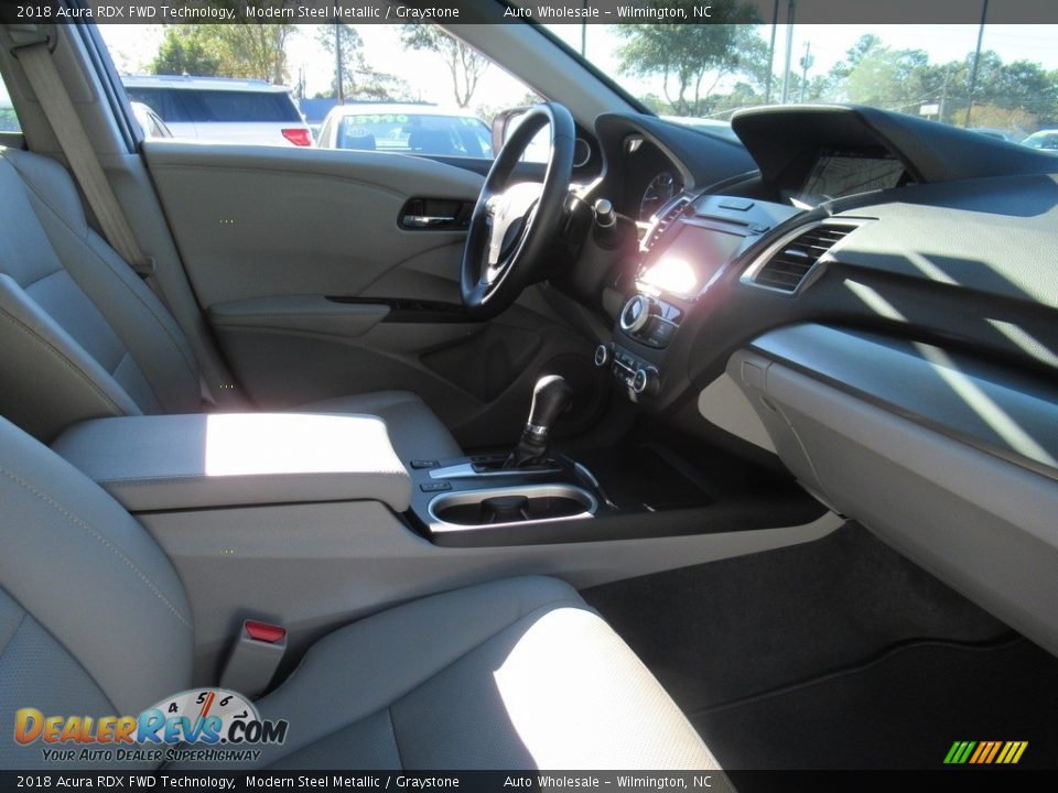 2018 Acura RDX FWD Technology Modern Steel Metallic / Graystone Photo #11