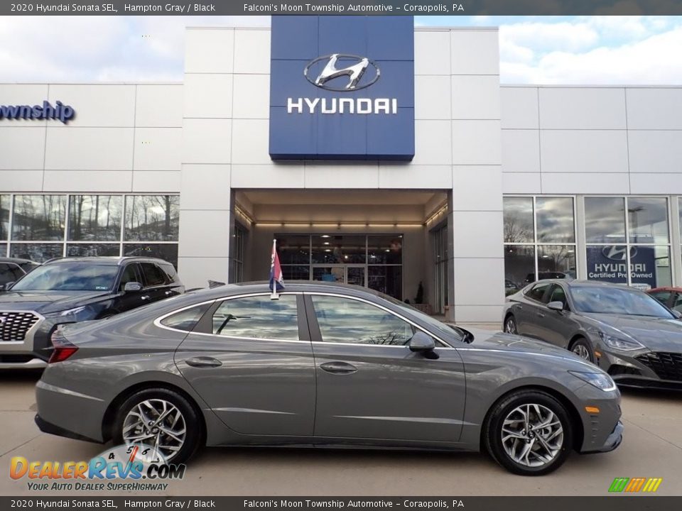 Hampton Gray 2020 Hyundai Sonata SEL Photo #1