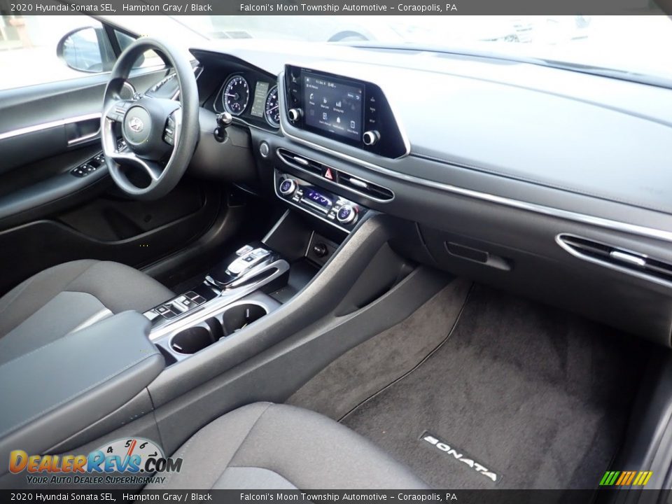 2020 Hyundai Sonata SEL Hampton Gray / Black Photo #11