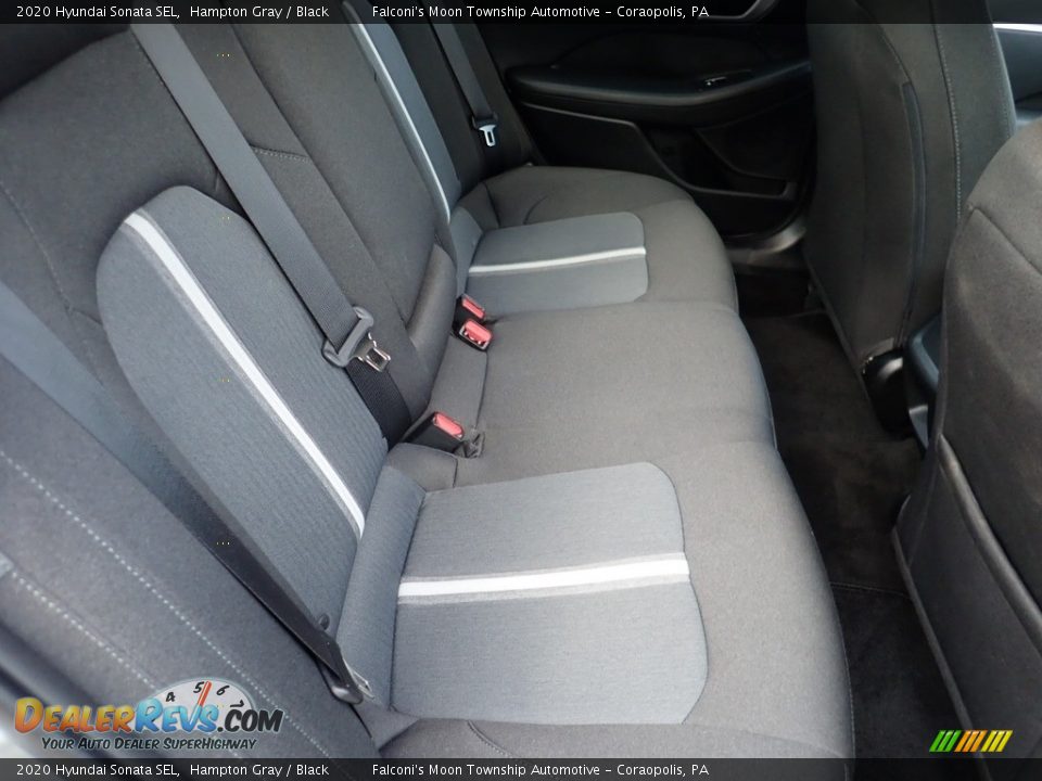 2020 Hyundai Sonata SEL Hampton Gray / Black Photo #13