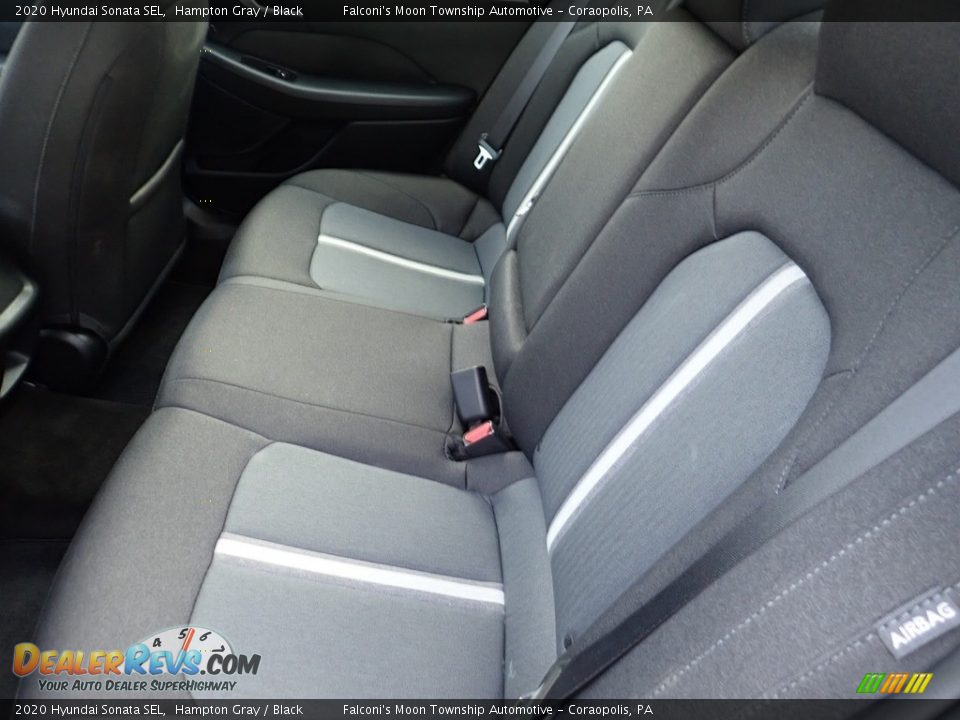 2020 Hyundai Sonata SEL Hampton Gray / Black Photo #15