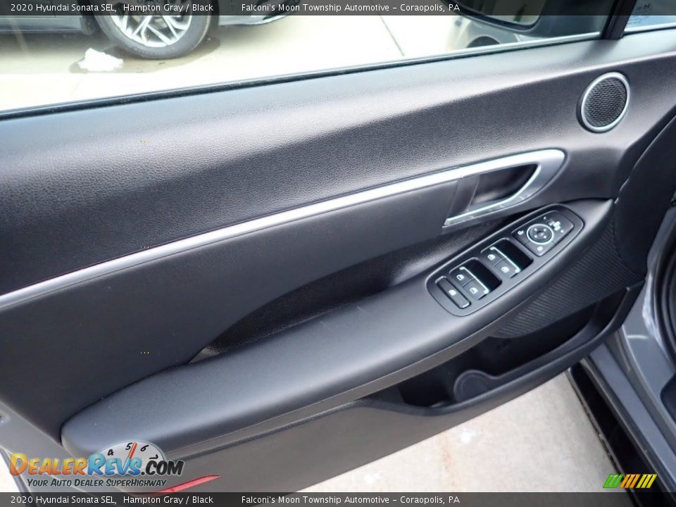 2020 Hyundai Sonata SEL Hampton Gray / Black Photo #19