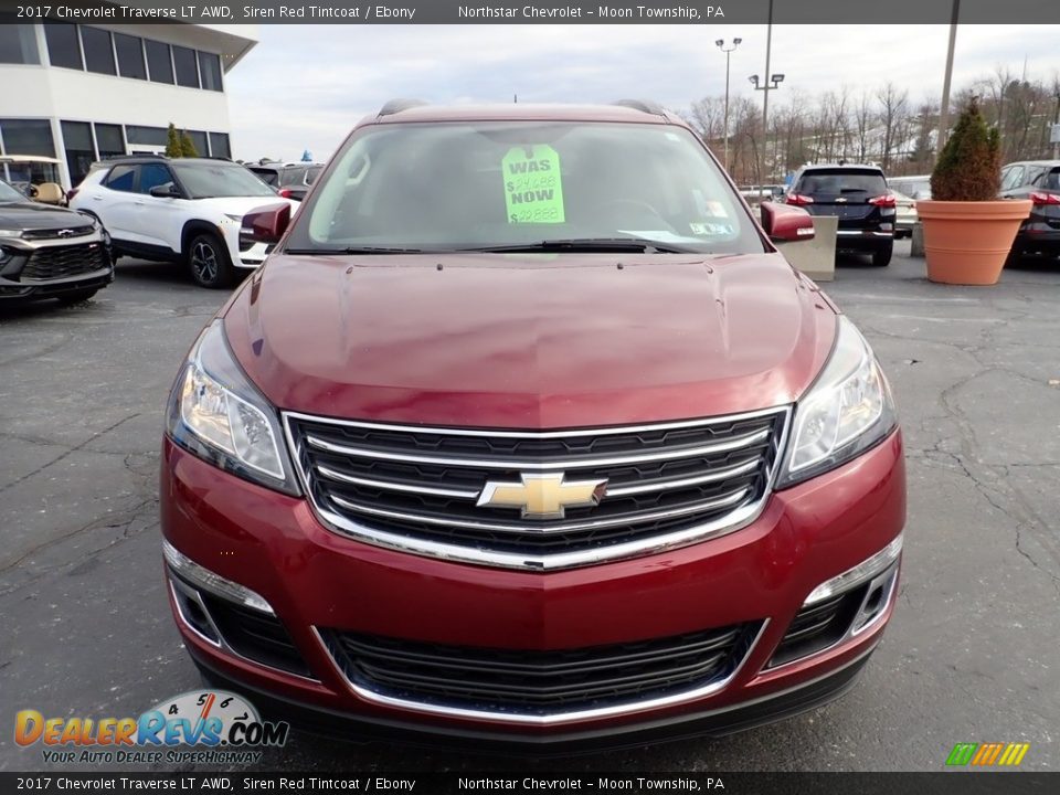 2017 Chevrolet Traverse LT AWD Siren Red Tintcoat / Ebony Photo #13