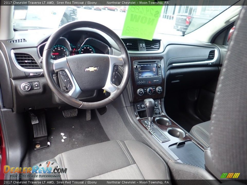 2017 Chevrolet Traverse LT AWD Siren Red Tintcoat / Ebony Photo #22