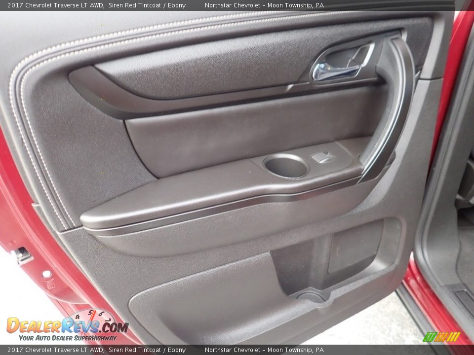 2017 Chevrolet Traverse LT AWD Siren Red Tintcoat / Ebony Photo #23