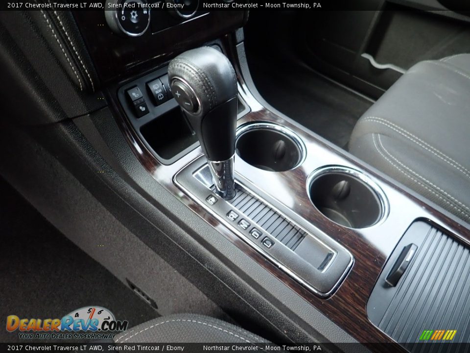 2017 Chevrolet Traverse LT AWD Siren Red Tintcoat / Ebony Photo #26