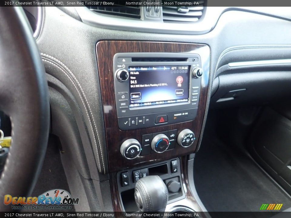 2017 Chevrolet Traverse LT AWD Siren Red Tintcoat / Ebony Photo #27