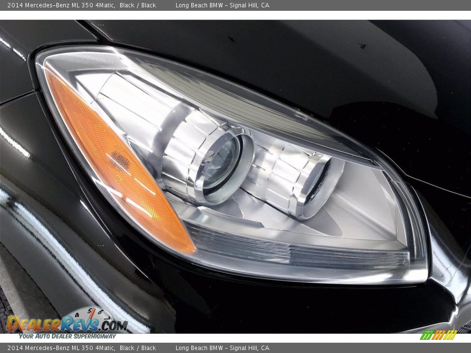 2014 Mercedes-Benz ML 350 4Matic Black / Black Photo #26