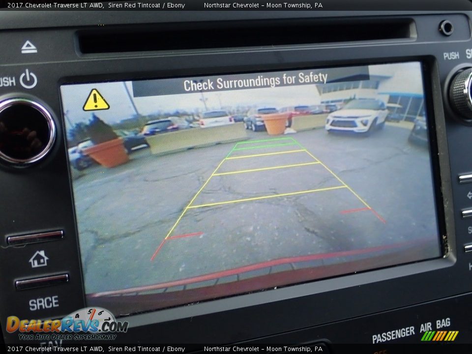 2017 Chevrolet Traverse LT AWD Siren Red Tintcoat / Ebony Photo #30