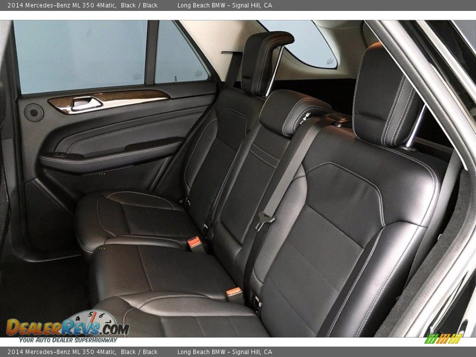 2014 Mercedes-Benz ML 350 4Matic Black / Black Photo #30