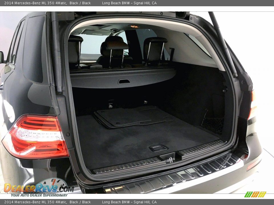 2014 Mercedes-Benz ML 350 4Matic Black / Black Photo #32