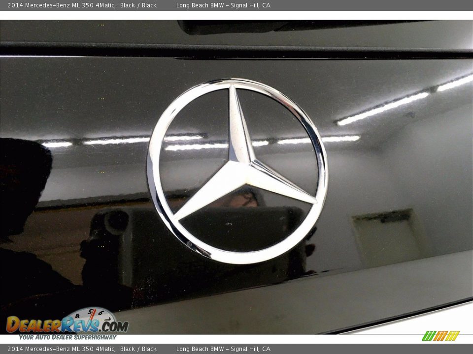 2014 Mercedes-Benz ML 350 4Matic Black / Black Photo #34