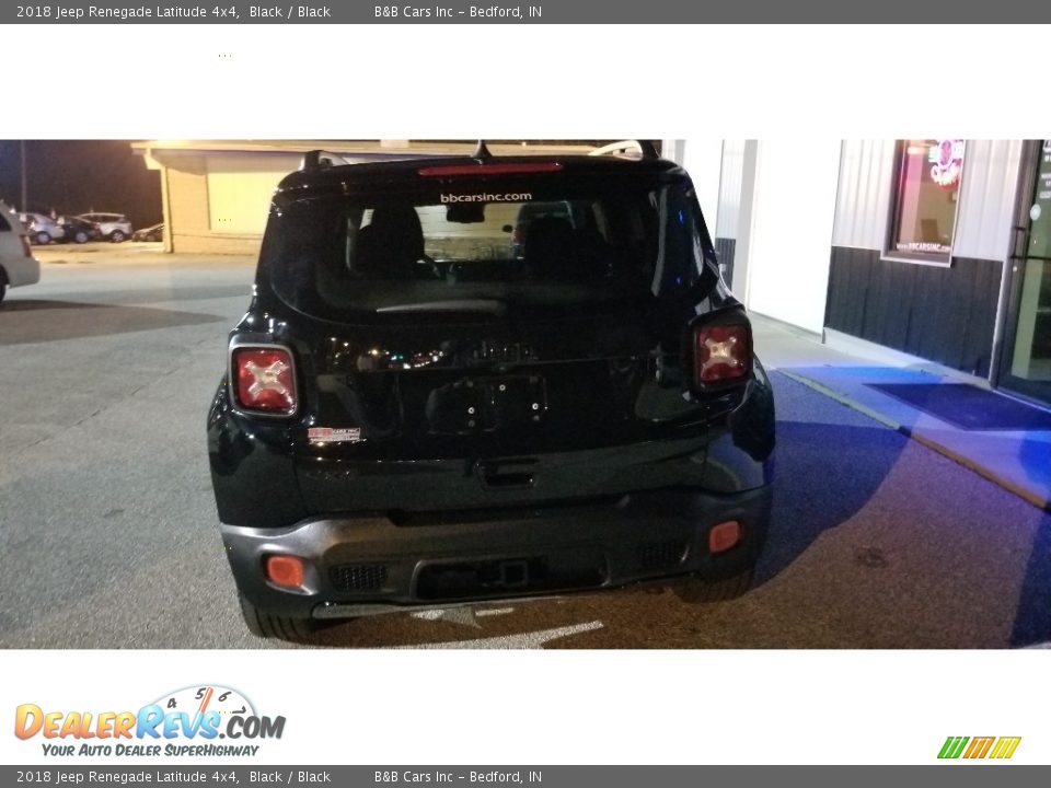 2018 Jeep Renegade Latitude 4x4 Black / Black Photo #4