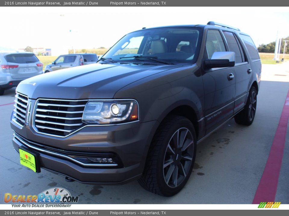 2016 Lincoln Navigator Reserve Java Metallic / Dune Photo #4