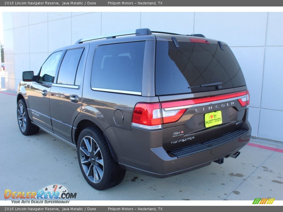 2016 Lincoln Navigator Reserve Java Metallic / Dune Photo #6