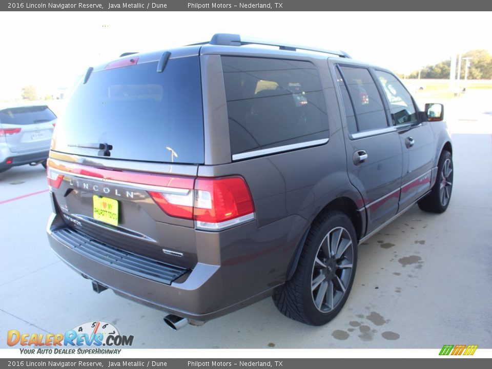 2016 Lincoln Navigator Reserve Java Metallic / Dune Photo #8